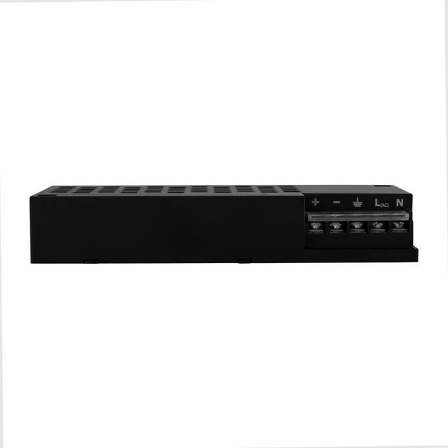 Driver Aluminio Preto 100w 12v Evo