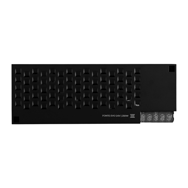 Driver Aluminio Preto 250w 24v Evo 127220v