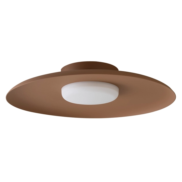 Plafon Sobrepor Led Aluminio Terracota 33cm 900lm 3000k Dot