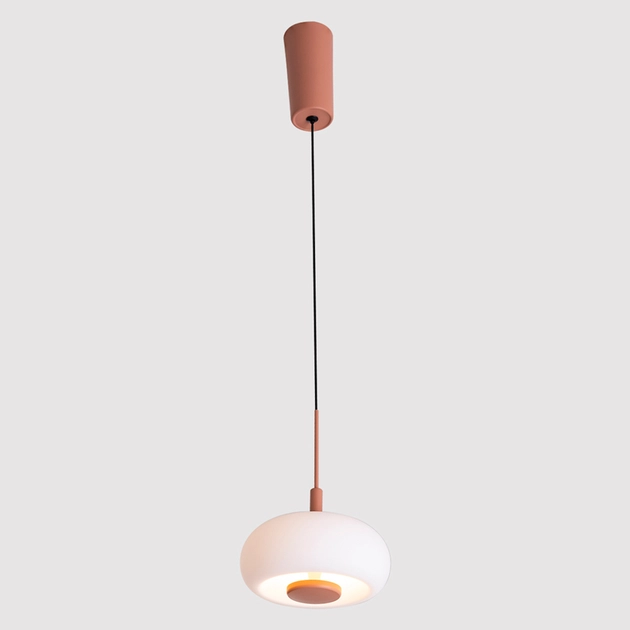 Pendente Led Metal Falesia E Branco 7,6w 2700k Poche