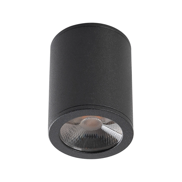 Spot Led De Sobrepor Preto 3w 210lm 2700k Downlight Can