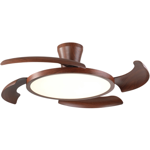 Ventilador De Teto Led Retratil 26w Multitemperatura Lirio