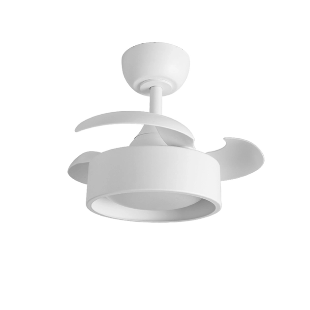 Ventilador De Teto Led Retratil 19w Multitemperatura Tulipa