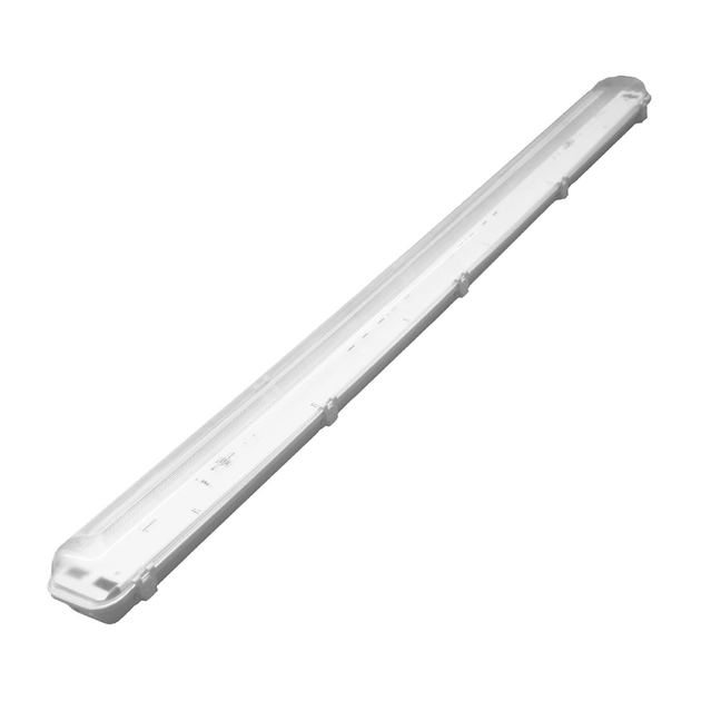Plafon De Sobrepor Retangular Cinza Ip65