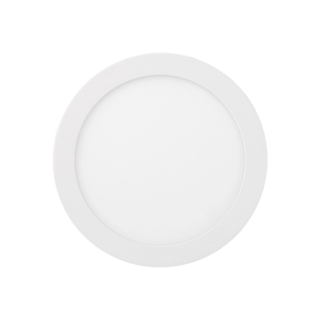 Plafon Led De Sobrepor Branco 18w 6000k 22,5cm Moldura