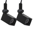 Kit Spot Led De Embutir 1w 24 24v 2700k Leya - PRETO