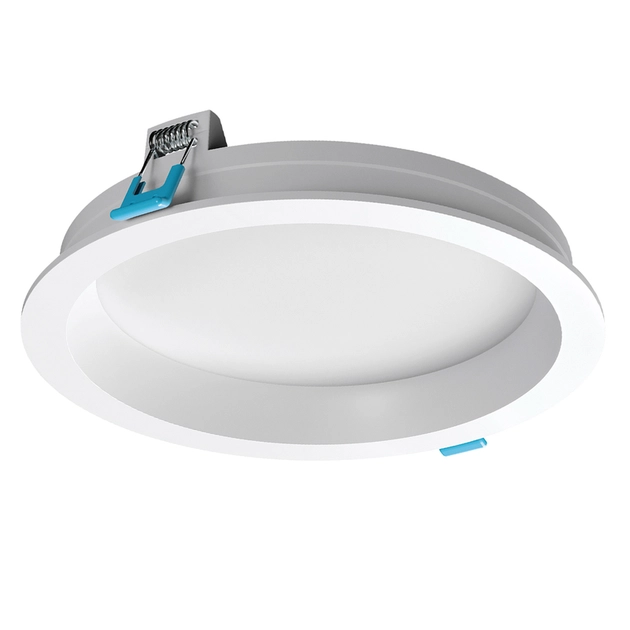 Plafon Led De Embutir Recuado Branco 17w 100 3000k Deep