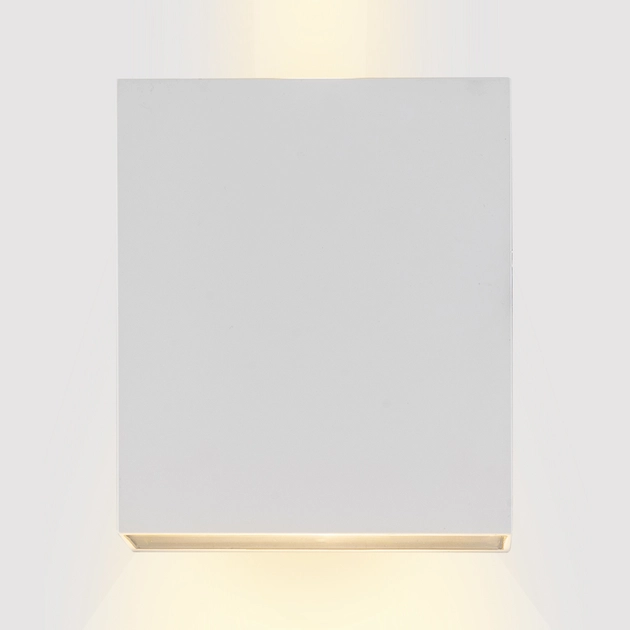 Arandela Led Branco 10w 280lm Ip65 3000k Wall Plus