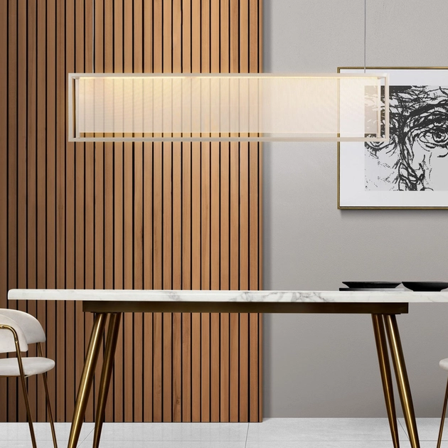 Pendente Led Aluminio Macadamia 20,1w 2070lm 3000k Almenara