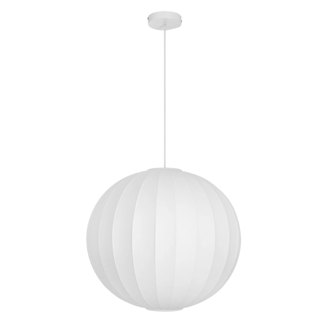 Pendente Tecido E Metal Branco 50x45cm Balloon