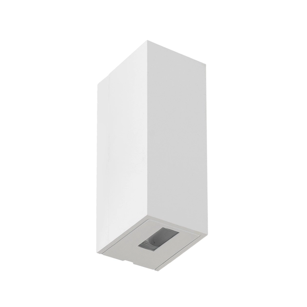 Arandela Led Abs 5w 3000k Ip65 2 Fachos Fechados Flux