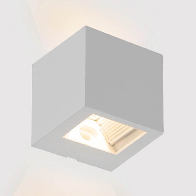 Arandela Led Abs 2w 3000k Ip65 0 A 90 Block