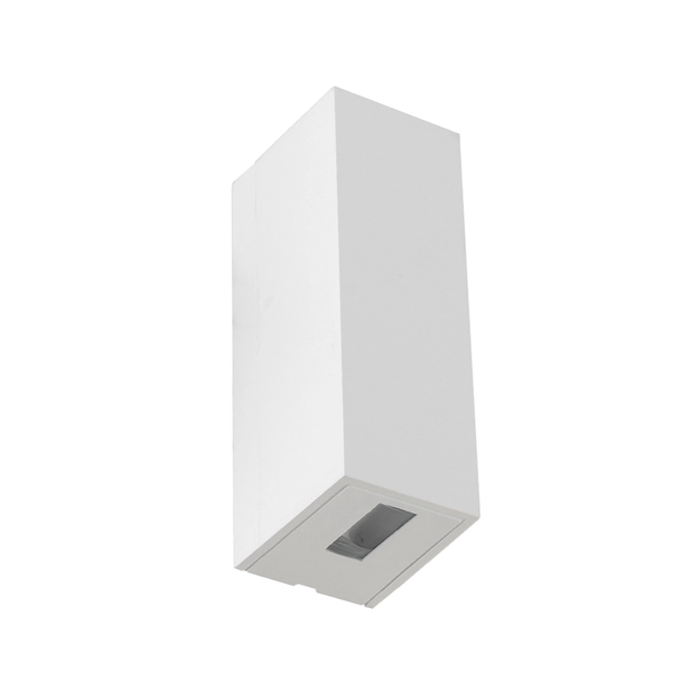 Arandela Led Abs 5w 3000k Ip65 2 Fachos Medios Flux