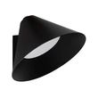 Arandela Led Aluminio 5w 375lm 3000k Hat - PRETO