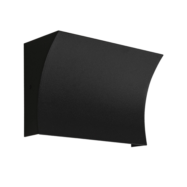 Arandela Led Aluminio Preto 12w 1200lm 3000k Galena