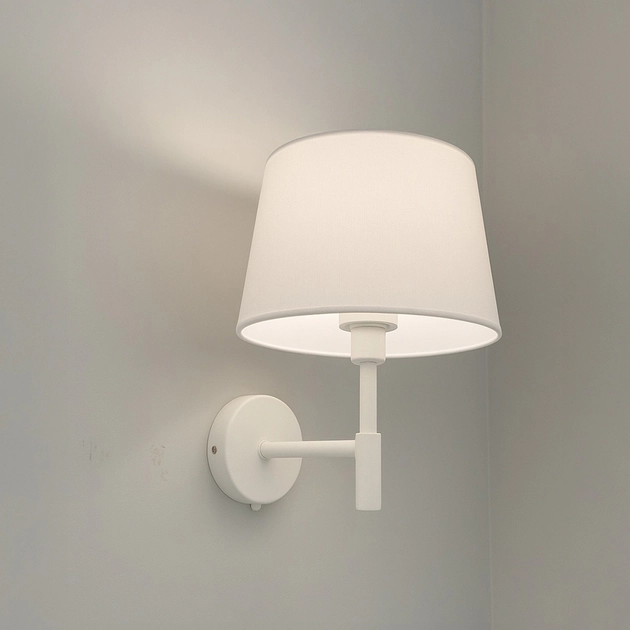 Arandela Metal Branco Amparo