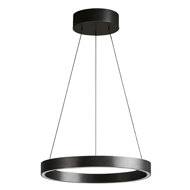 Pendente Led Aluminio Preto 47w 3000k Halo