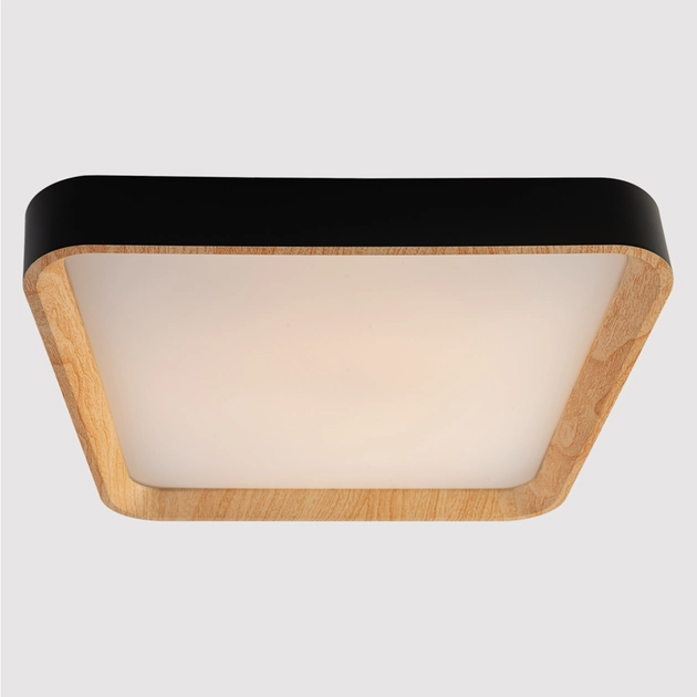 Plafon Led De Sobrepor Quadrado Metal 24w 3000k Eve