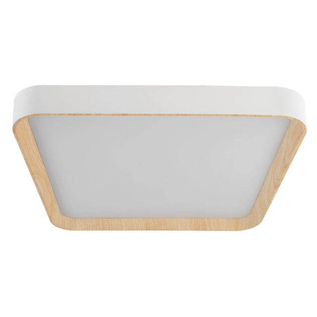 Plafon Led De Sobrepor Quadrado Metal 36w 3000k Eve