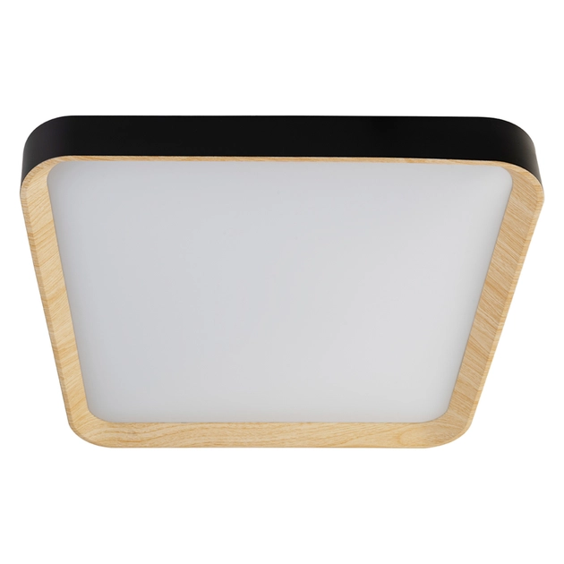 Plafon Led De Sobrepor Quadrado Metal 36w 3000k Eve