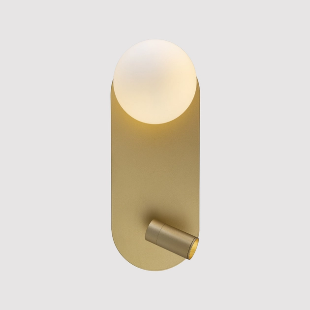 Arandela Led Metal Vidro 3w 210lm 3000k Onde