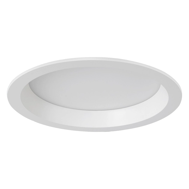 Plafon Led De Embutir Recuado Branco 17w 100 4000k Deep