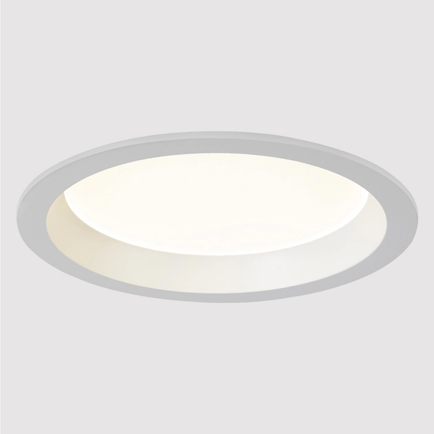 Plafon Led De Embutir Recuado Branco 17w 100 4000k Deep