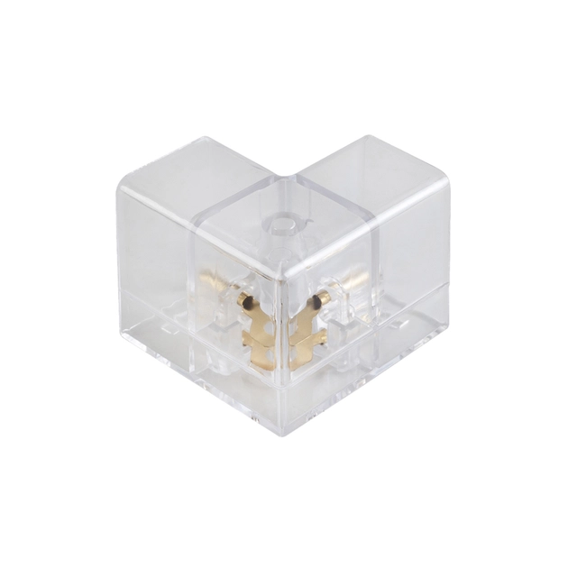 Juncao L Para Perfil T5 Honey Abs Transparente