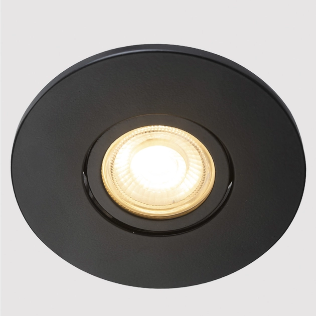 Plafon De Embutir Redondo Aluminio 7,8cm Delfi
