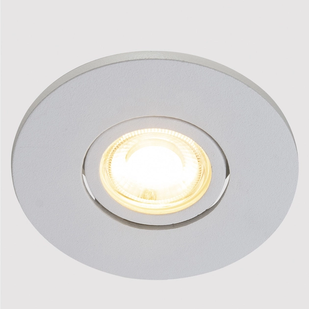 Plafon De Embutir Redondo Aluminio 7,8cm Delfi