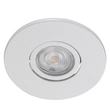 Plafon De Embutir Redondo Aluminio 7,8cm Delfi - BRANCO