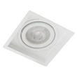Plafon De Embutir Recuado Quadrado Flap - BRANCO