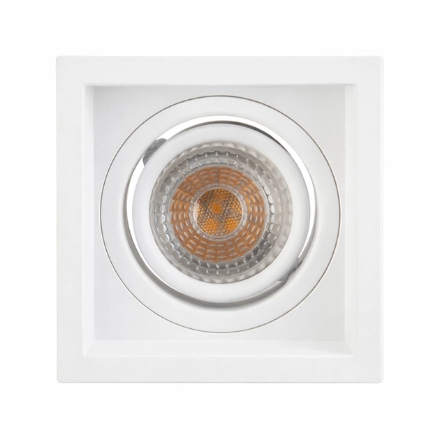 Plafon De Embutir Recuado 9,4x9,4cm Flap