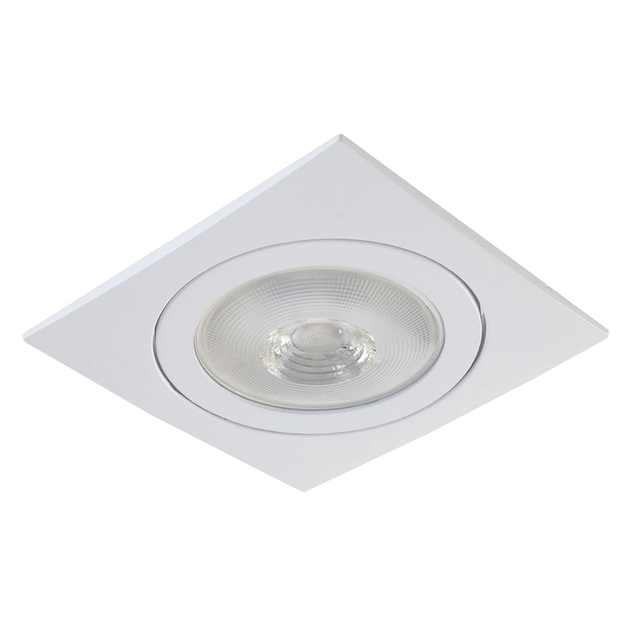 Plafon Embutir Face Plana Quadrado Branco Delfi