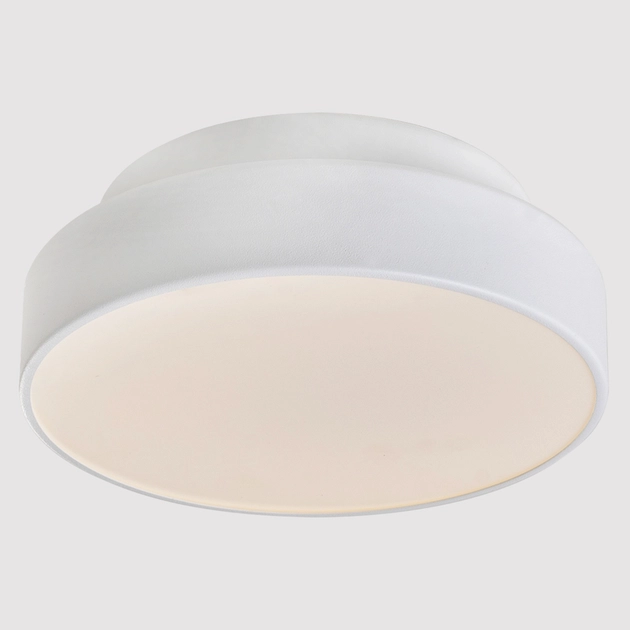 Plafon Led Sobrepor Aluminio Branco 9w Ibiza
