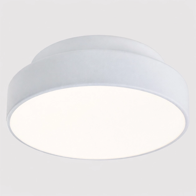 Plafon Led Sobrepor Aluminio Branco 9w Ibiza