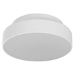 Plafon Led Sobrepor Aluminio Branco 9w Ibiza - LED BRANCO QUENTE (3000K)