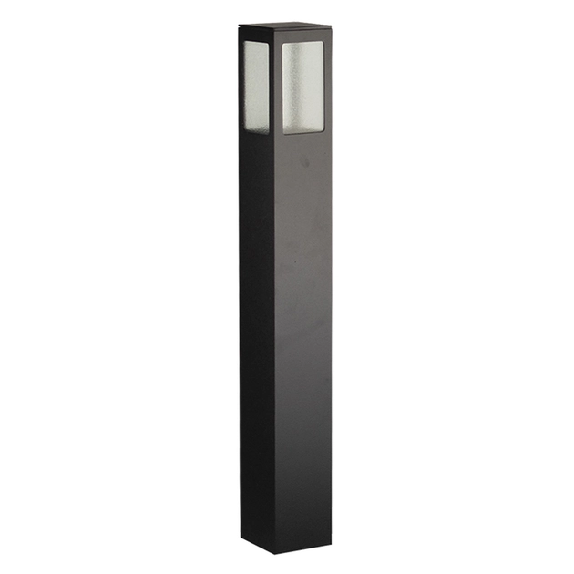 Balizador Aluminio E Vidro 50cm Ip54 Garten