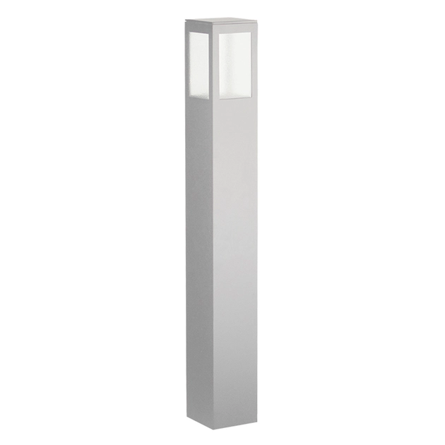 Balizador Aluminio E Vidro 50cm Ip54 Garten