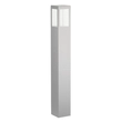 Balizador Aluminio E Vidro 50cm Ip54 Garten - BRANCO