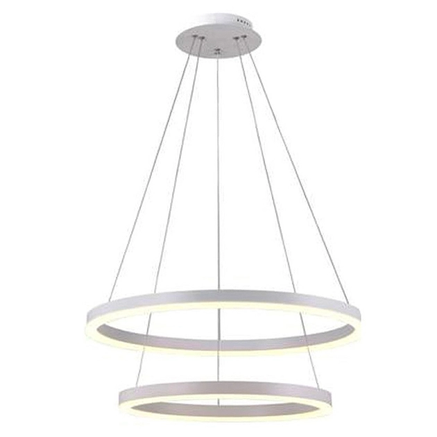 Pendente Led Metal E Aluminio Branco 54w 3000k Danza