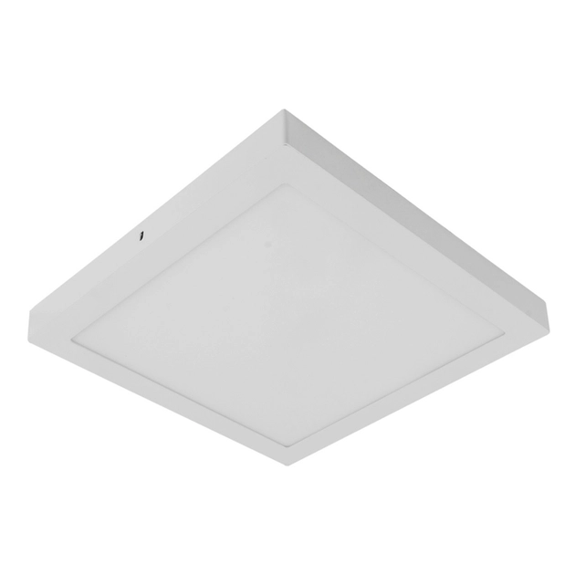 Plafon Led De Sobrepor Quadrado Branco 24w 6000k Panel