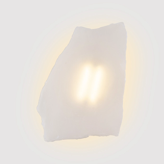 Arandela Led Rocha E Metal Dourado 2w 3000k Felsen