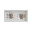Plafon De Embutir Recuado 8x14,7cm Flap - BRANCO