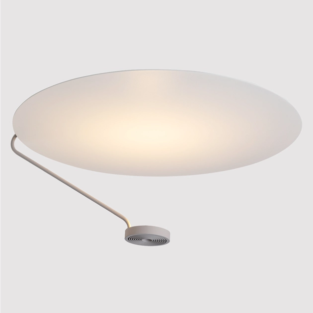 Plafon Led De Sobrepor 12w 2700k 62x24cm Vinil