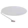 Plafon Led De Sobrepor 12w 2700k 62x24cm Vinil - 