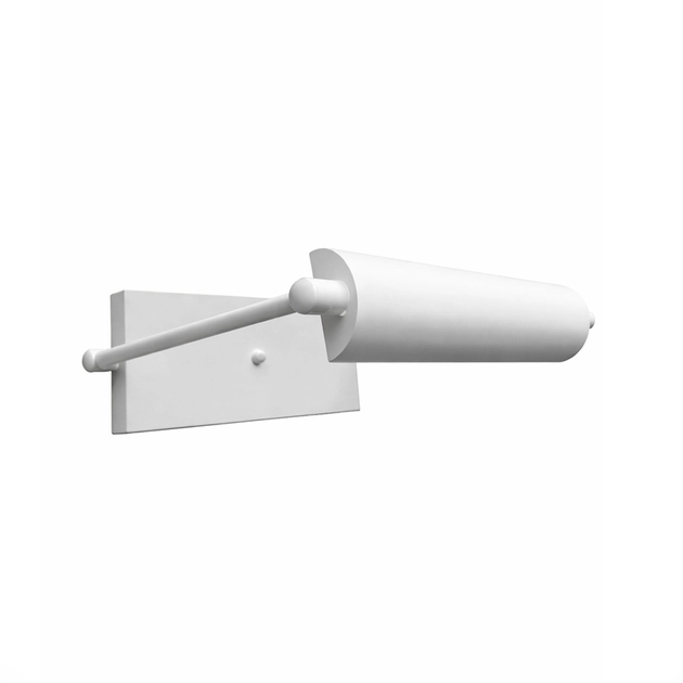 Arandela Led Aluminio Branco 10w 1000lm 3000k Alba