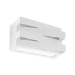 Arandela Aluminio Retangular Ip54 Trama - BRANCO