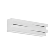 Arandela Aluminio Retangular 45cm Ip54 Trama - BRANCO