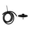 Cabo De Alimentacao Com Canopla 1,5m Fit10 Uno Direto - PRETO